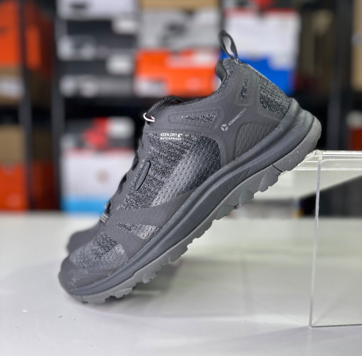 Sneaker Keen Terradora II donna 7 nere con lacci impermeabili 1022345