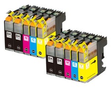 10P XL Ink Cartridges fits Brother LC103 LC101 MFC-J285DW MFC-J470DW MFC-J450DW