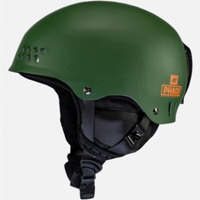 K2 Phase Pro Snowboard/Ski Helm K2Dialed Fit System - Forest Green