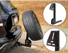 Hitch Mount Spare Tire Carrier Truck Suv Atv Utv For 2 Receiver R3011