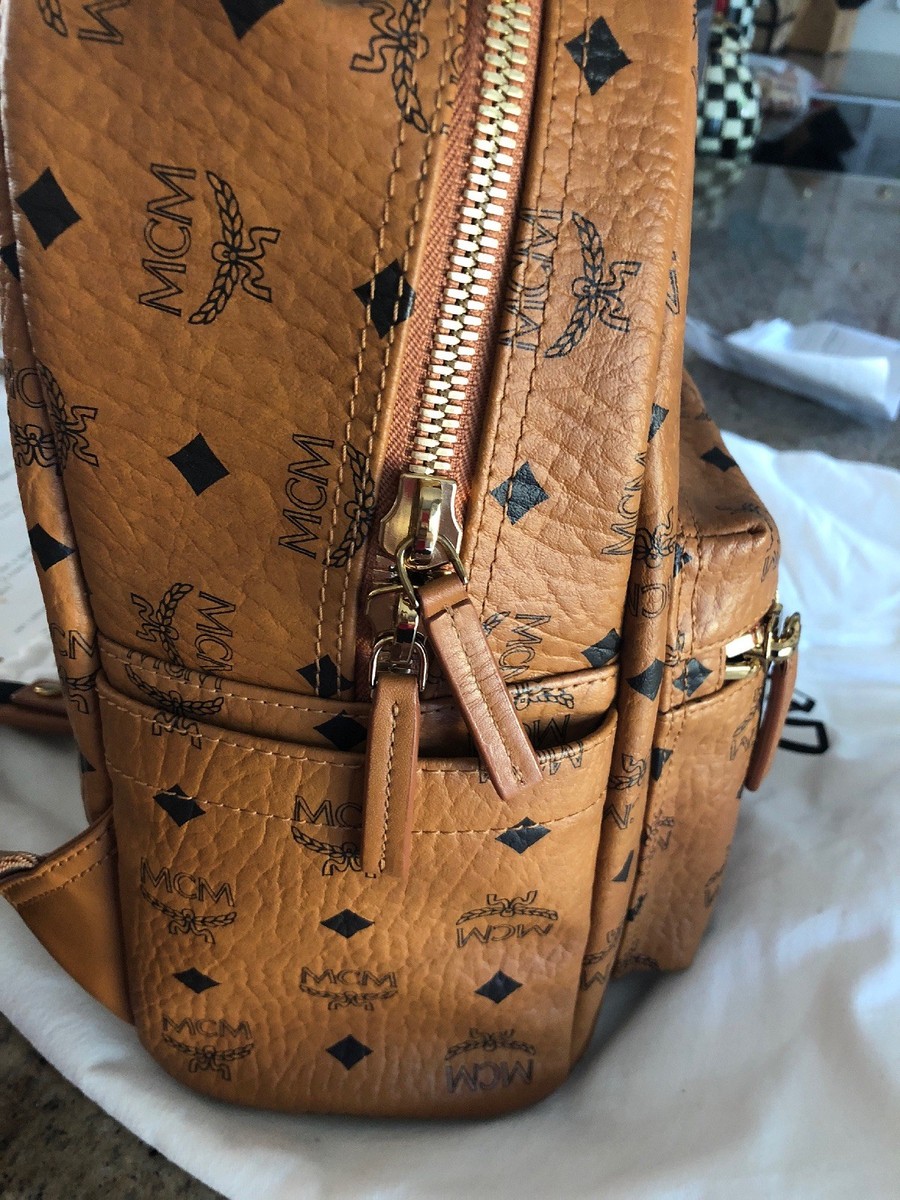 MCM リュック　大容量　backpack キャメルブラウン mcm backpack small | eBay