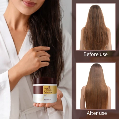 Natural Hair Mask Karseell Collagen Treatment Argan Oil Coconut Conditioner Care - Picture 1 of 6