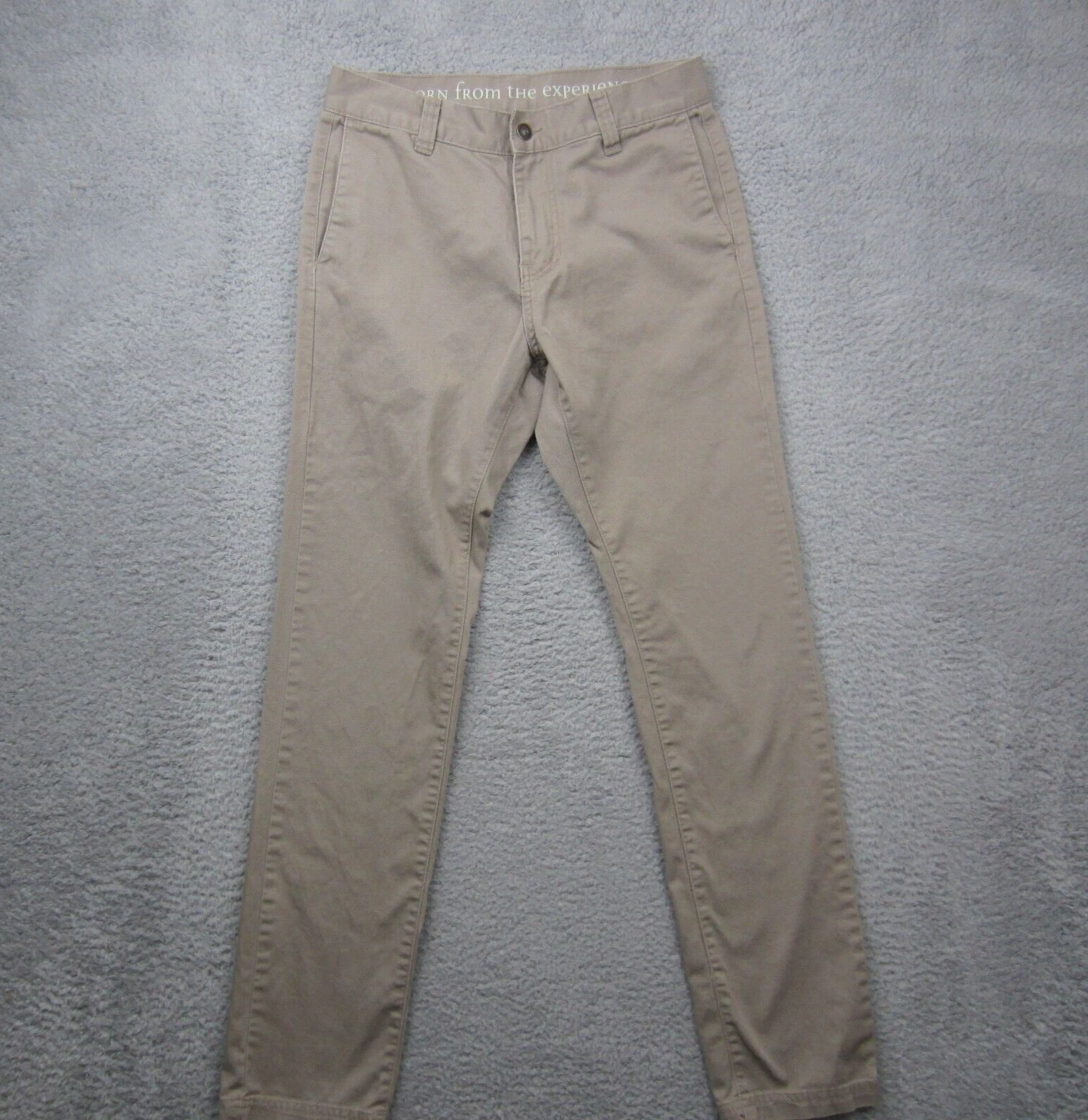 prana straight leg canvas cotton pants
