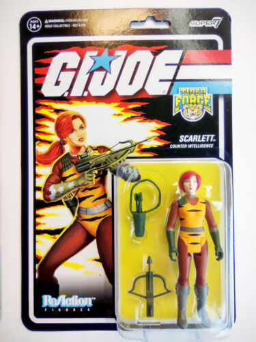 GI Joe ReAction Super7 Lot Snake Eyes Silent Interlude Tiger Scarlett & Engineer - Picture 2 of 5