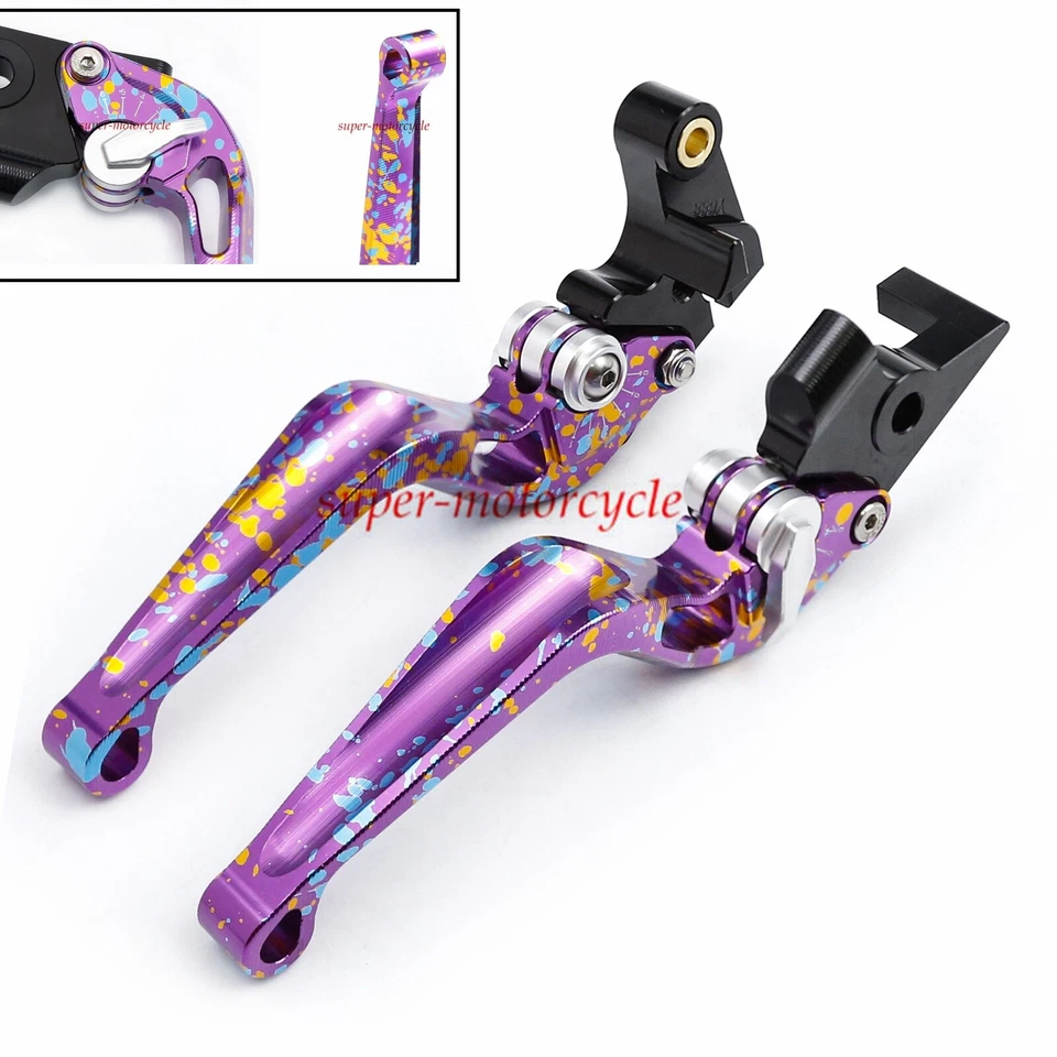 For K1200S 2004-2008 K1200R 2005-2008 Brake Clutch Lever Camouflage Long/Short - Изображение 2 из 4