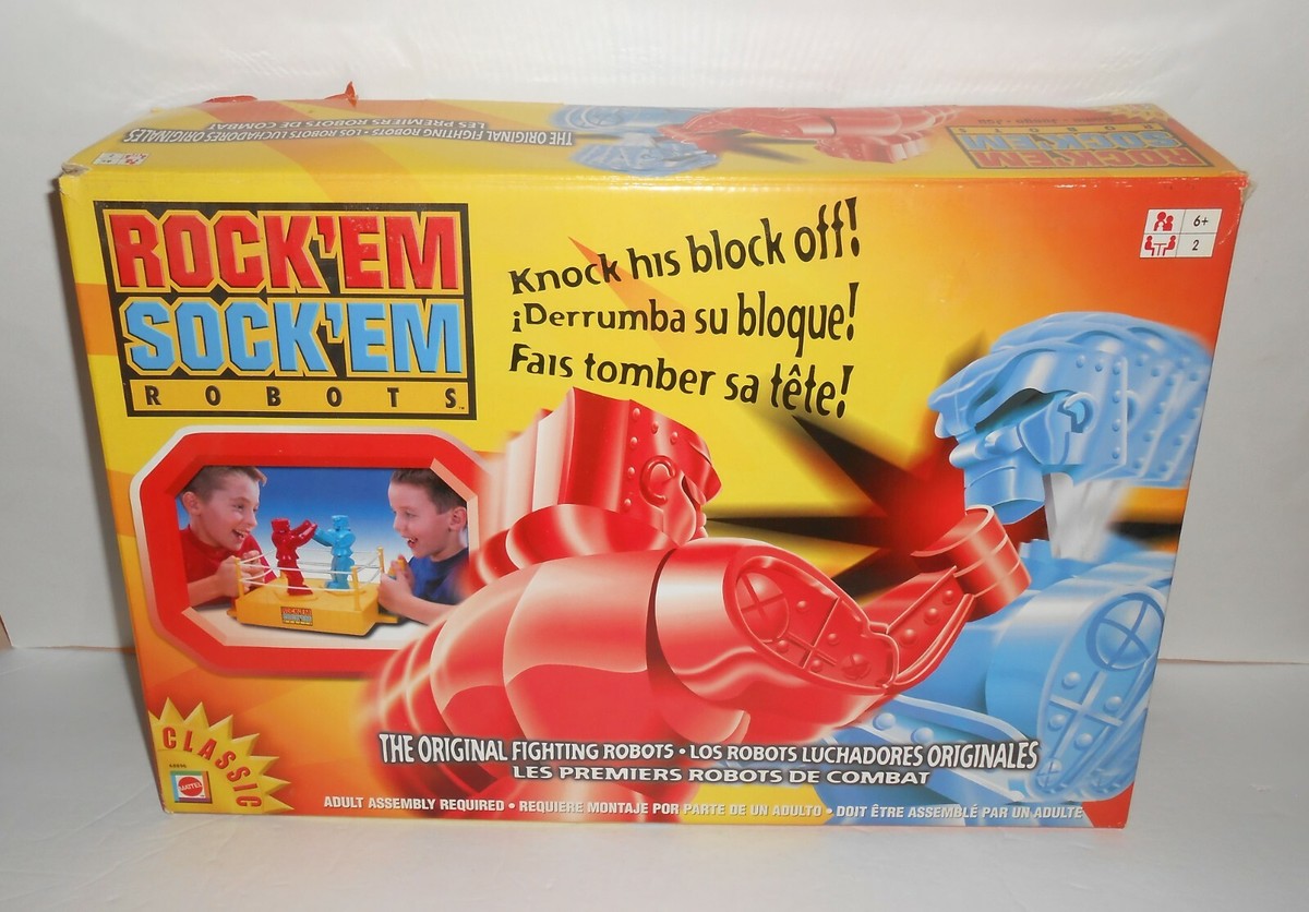 ROCK'EM SOCK'EM ROBOTS (2003) | eBay