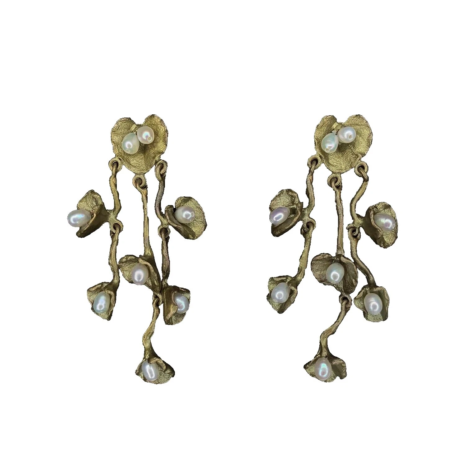 Pendientes de Moda de bronce de Araña
