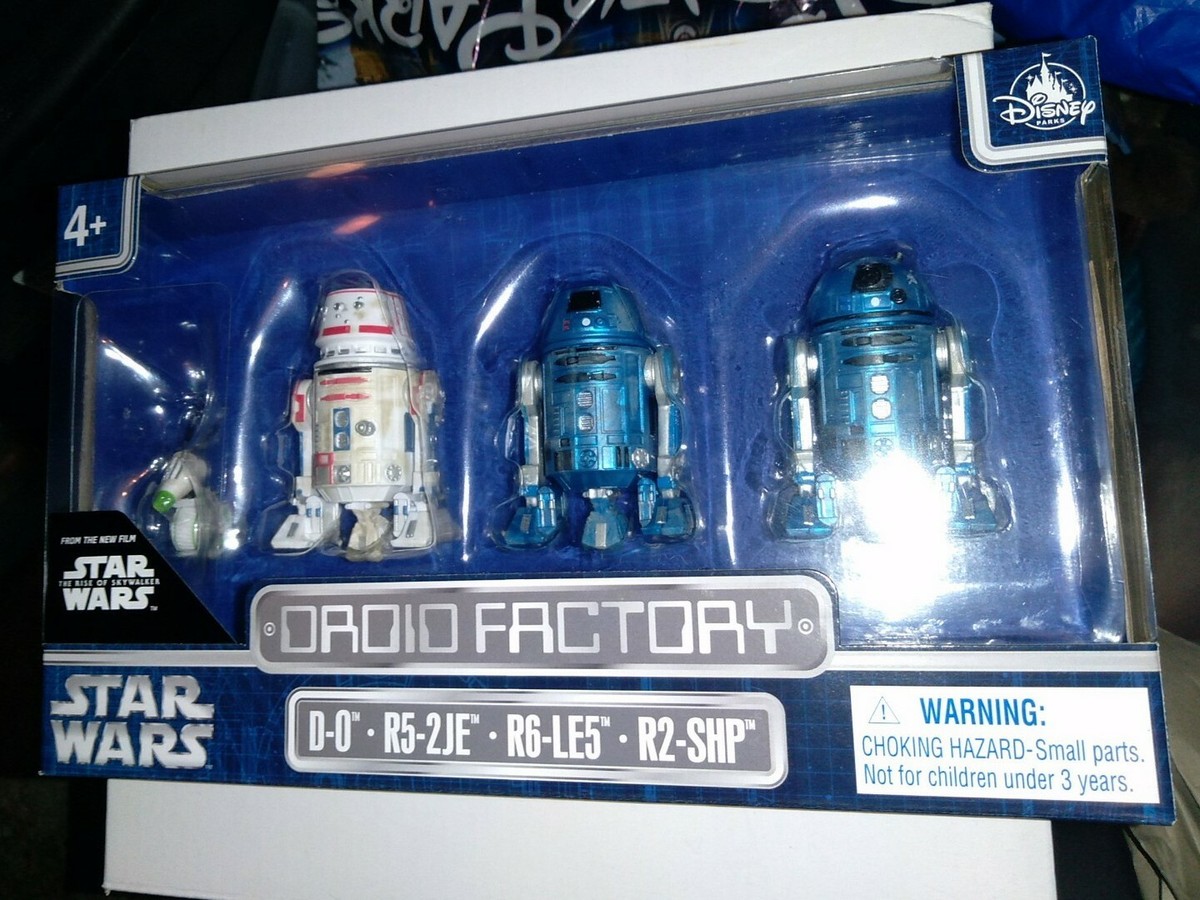 STAR WARS DROID FACTORY 4体セット Star Wars Droid Factory set of 4 NEW Disney Park Exclusive