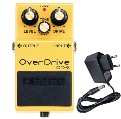 Boss OD-3 Overdrive Pedal + Netzteil