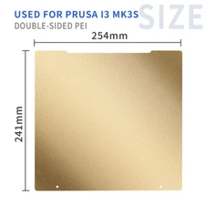 IdeaFormer Build Plate Double Sided Textured PEI Heat Bed For Prusa I3 MK3S