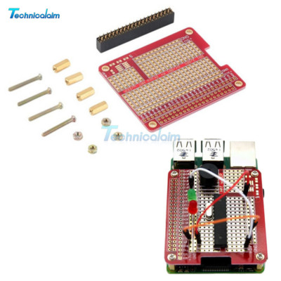 Prototyping Hat Shield Hole Plate DIY Kit for Raspberry Pi 2 Model B A+/B+ AU