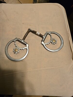 Horse Tack - Mors de snaffle western à tige argentine 5 larme