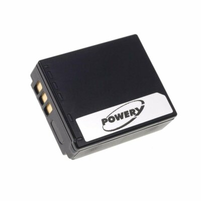 Akku für Panasonic Lumix DMC-TZ5 Serie 3,7V 1000mAh/3,7Wh Li-Ion Schwarz