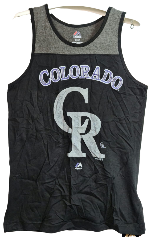 ALTRA Majestic Athletic Uomo Colorado Rockies In The Guanto PICCOLO NERO