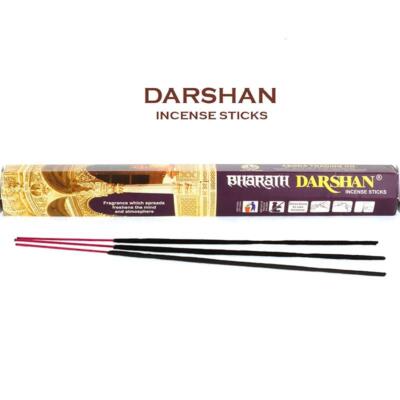 DARSHAN von BHARATH 20 RäucherSTÄBCHEN Original Indien Incense