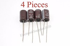 4 pcs Capacitor Nippon KY Series 1000uF 10v 105C 10x16mm. Radial. US Seller