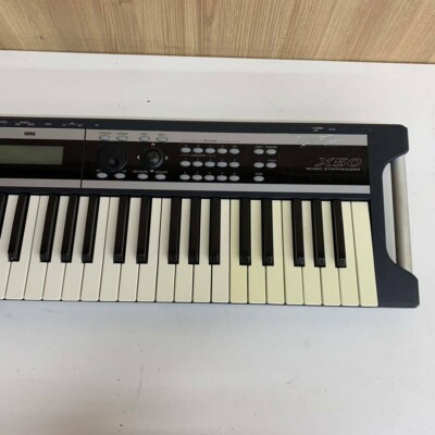 KORG X50 Keyboard Synthesizer Black Good HP | eBay