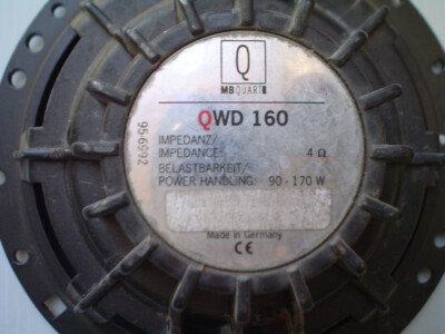 Pair of MB Quart QWD 160 Speakers