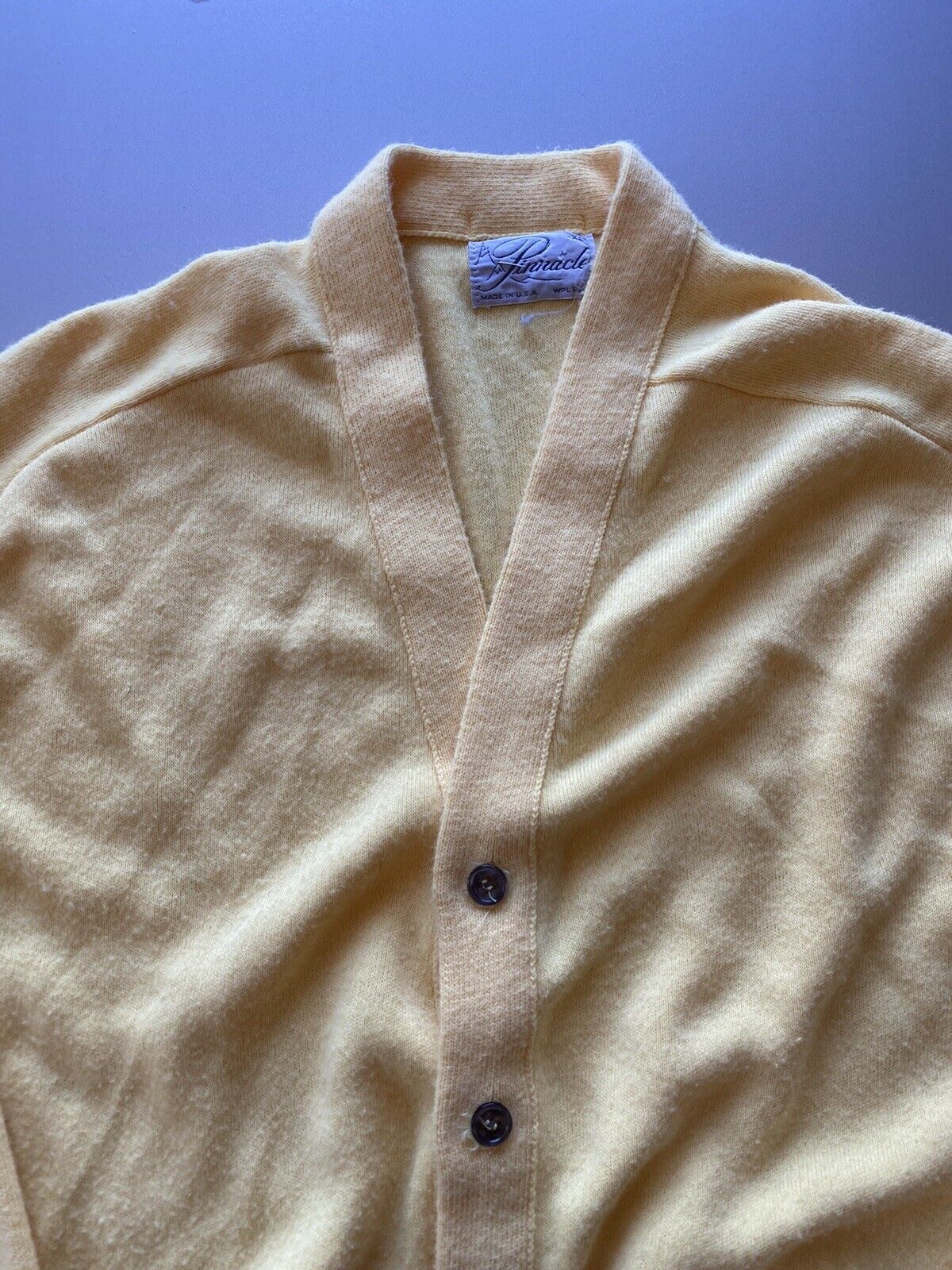 70s-80s USA製 Pinnacle acryl cardigan-