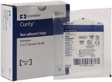 Sterile Curity Oil Emulsion Non-Adhering Dressing Gauze 3 X 3" 6112 Bx/50