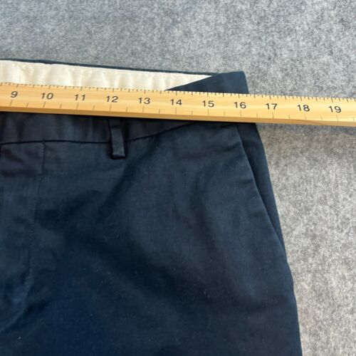 Pantalones chinos para hombre Reiss 34 30 ajuste cónico azul marino oscuro elásticos - Imagen 4 de 12
