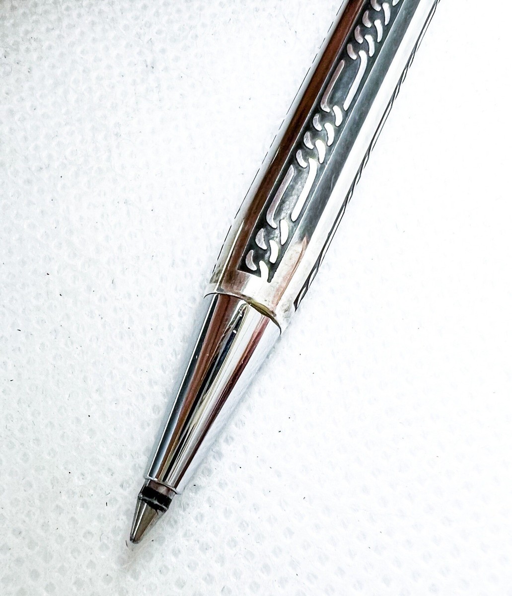 Pilot japangrandee Sterling Silver ballpoint pen Twist chain