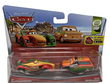 DISNEY CARS RIP CLUTCHGONESKI BRIAN GEARLOOSKI WGP 1:55 SCALE DIECAST FREE SHIP 
