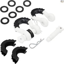 D Ring Shackles 3/4" with 7/8'' Pin 57000 Lbs Breaking Strength Heavy Duty for T