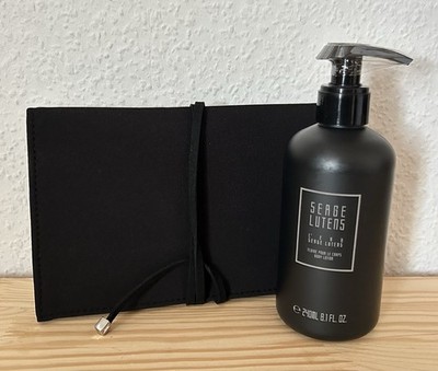 Serge Lutens Matin Lutens L'Eau parfümierte Bodylotion 240ml, Make-Up Pouch NEU