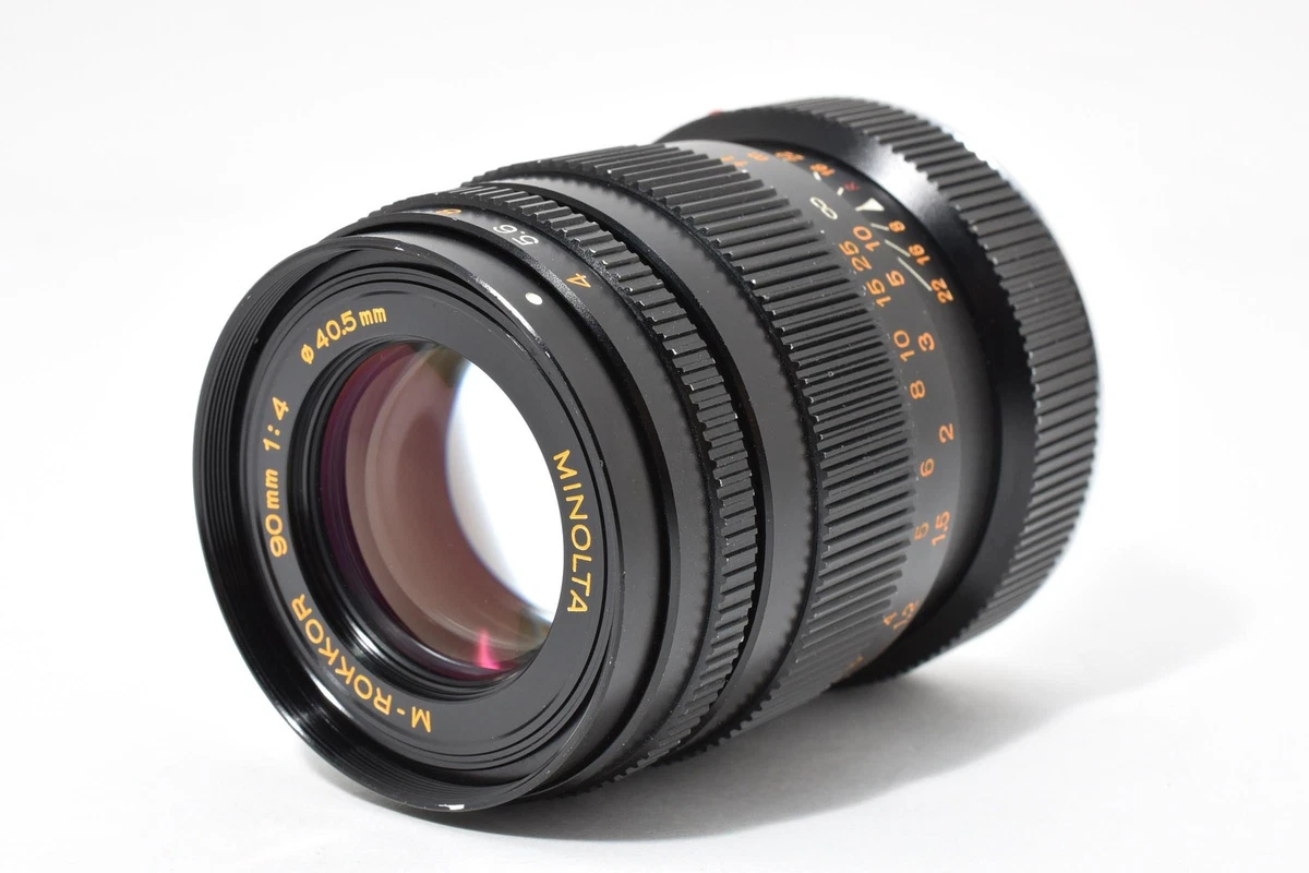 Minolta f/4 Camera Lenses 90mm Focal for sale | eBay