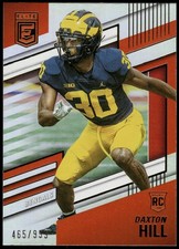 2022 Donruss Elite #146 Daxton Hill #/999