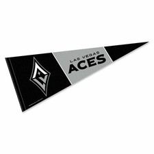 Las Vegas Aces Logo Pennant Banner