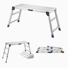Uimoso Folding Work Platform with Adjustable ...