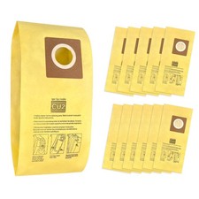 12 Pack Vacuum Bags for Hoover Commercial Hushtone CU2 Upright Cleaners