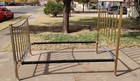 Antique Vintage Brass Bed  Frame