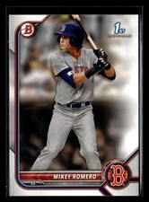 Mikey Romero 2023 1st Bowman Rookie Draft Prospect #BD-42 Boston Red Sox *244