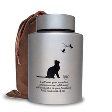 Pet Cremation Urns for Cats Ashes, Up to 60 lbs Cat Memorial Keepsake Urns for A