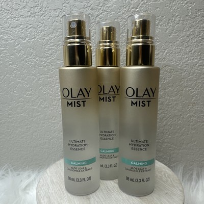 OLAY MIST Ultimate Hydration Essence Calming Set Of 3 NEW FAST SHIPPER