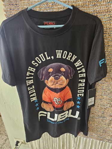 Men’s Fubu Design Heavy Duty Brand New Tshirt medium