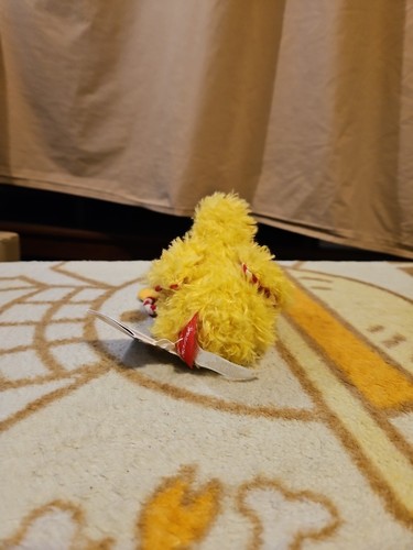Bunnies by The Bay Approx 7" Clucky Little Yellow Chick Plush with Tag #861107 - Picture 7 of 12