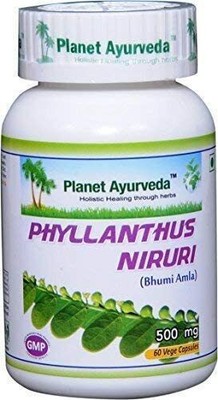 planet Ayurveda Phyllanthus Niruri 500mg 60 veg Kapseln - kostenloser...