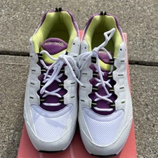 Easy Spirit Romy 25 Walking Run Shoes 10WW Women's Yellow Purple EXCELLENT!