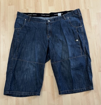 Wenig Getragene Men Plus Bermuda Jeans Größe 64 Comfort Stretch