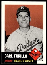 1991 Topps Archives 1953 Carl Furillo Brooklyn Dodgers #305