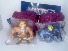 MOTU Eternia Snake Mountain Minis Skeletor He-Man Lot Sealed Contents Free Ship