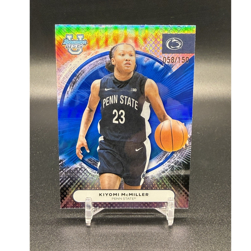 Topps Kiyomi McMiller 3 Card Lot 1st Bowman Best/Chrome Masterpieces /150