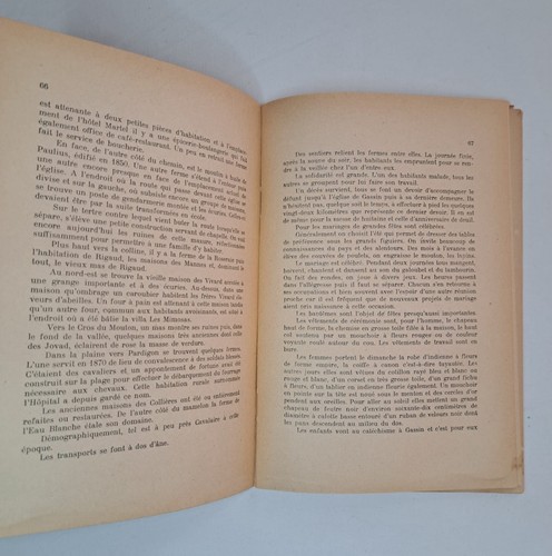 RARE ! Livre Dans l'Ombre des Montagnes bleues Paul C. Bureau Histoire Var 1951 - Imagen 15 de 18
