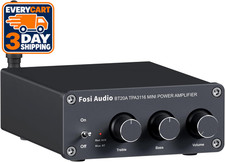 Fosi Audio BT20A Bluetooth Stereo Amplifier, 2 Channel Home Audio Component Ampl