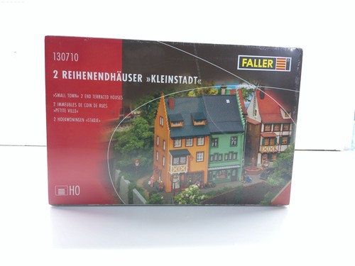 Faller H0 130710 2 casas adosadas pequeña ciudad - sin construir - como nuevo en embalaje original #8675 | Zustand: Gebraucht