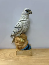 VINTAGE 1973 Lionstone Bird Series FALCON Decanter Empty